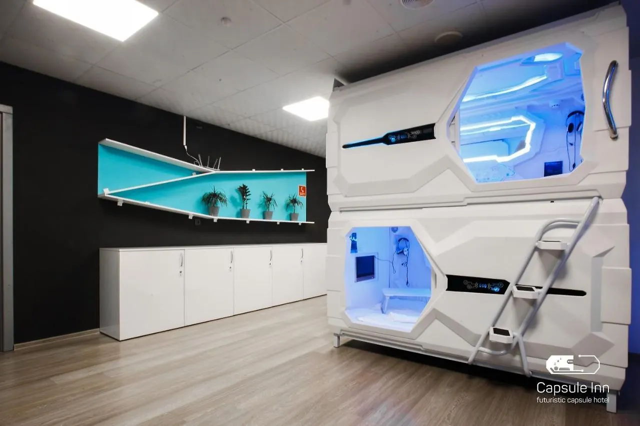 Capsule hotel Capsulinn Expo/ Astana Hub